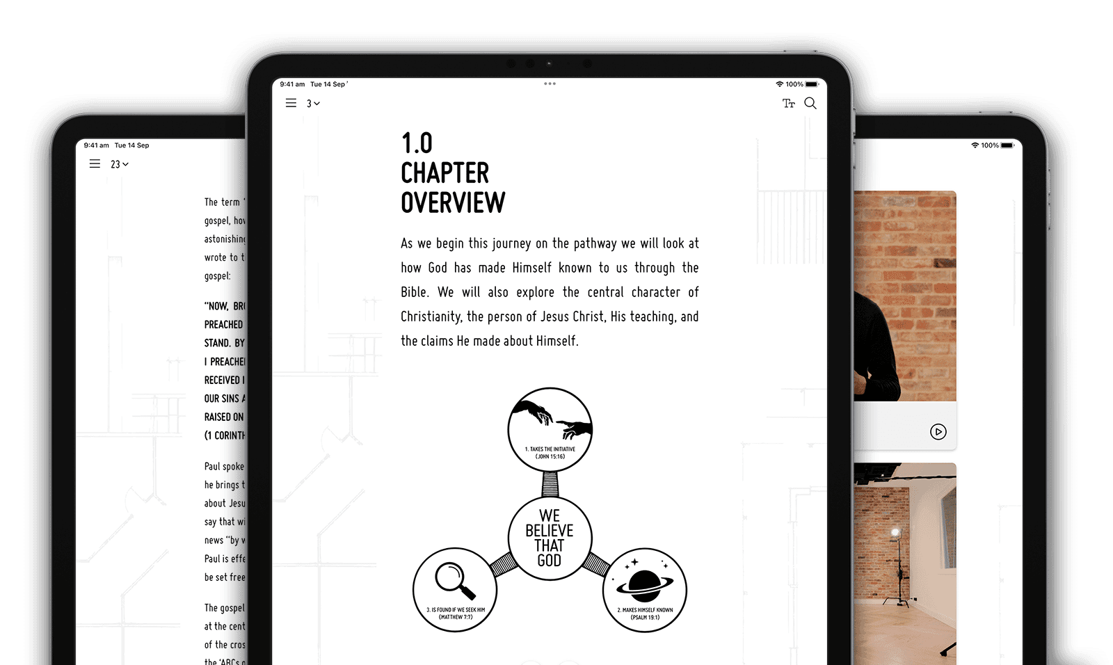 The Pathway App iPad Flat Lay